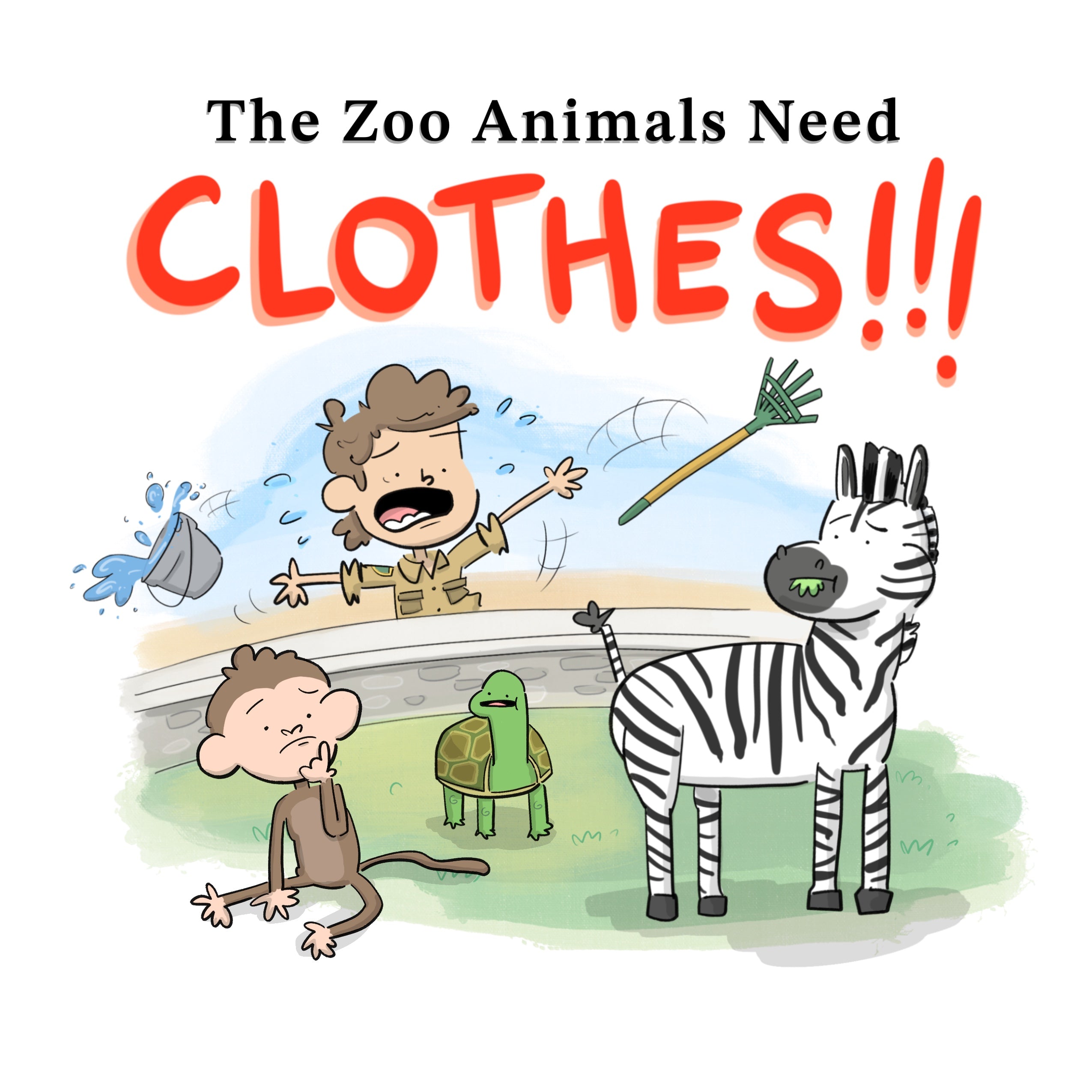 The Zoo Animals Need CLOTHES!!!
