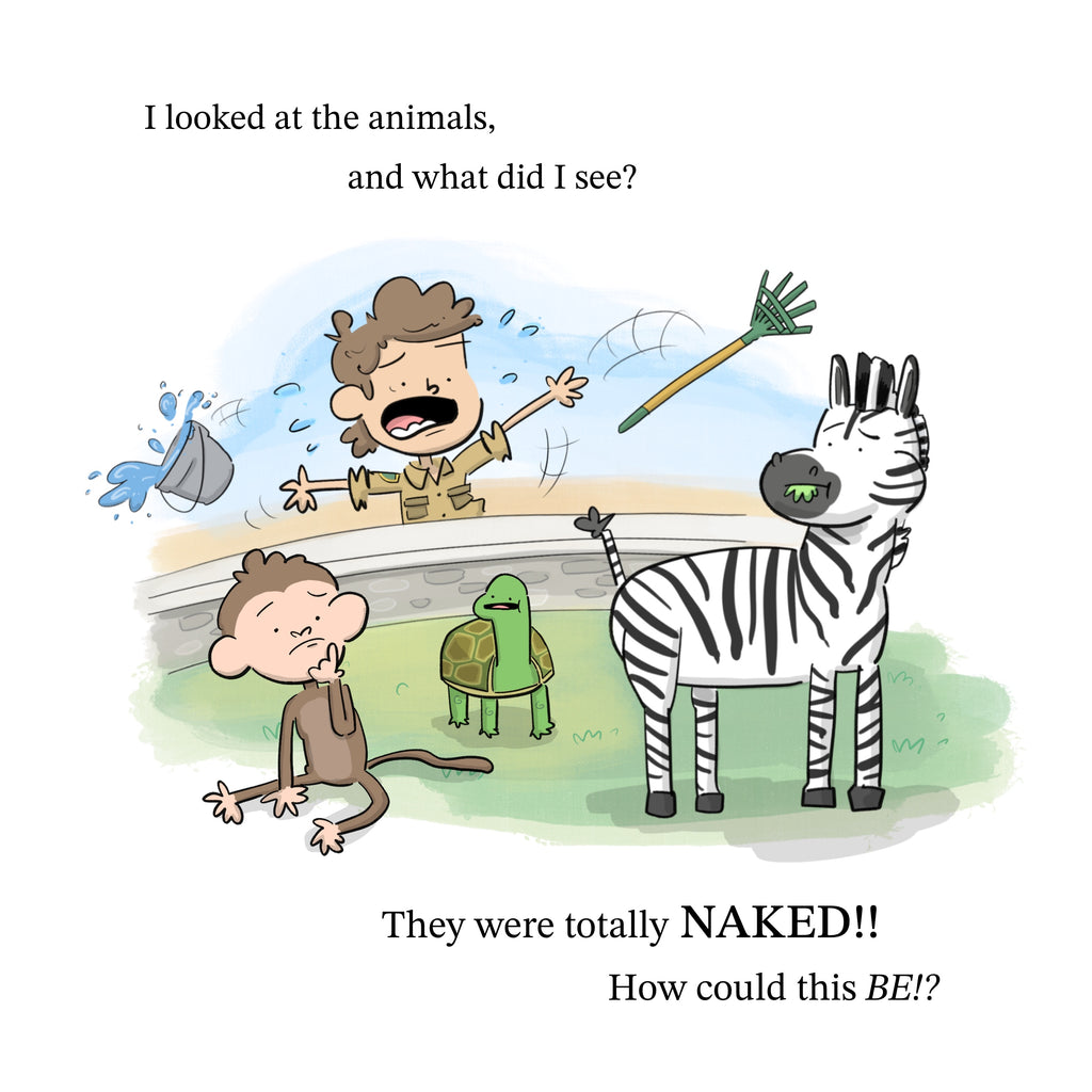 The Zoo Animals Need CLOTHES!!!